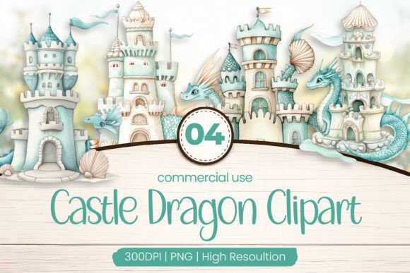 Download Aqua Fantasy Castle Clipart PNG - Aqua Collection