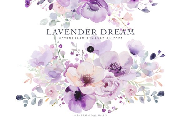 Download Purple Flowers Png - Light Purple Floral - Premium Resources