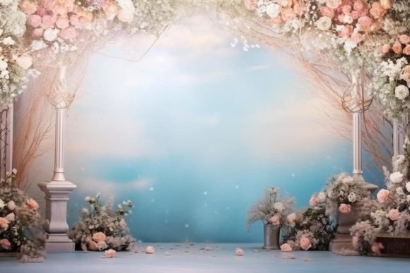 Download Romantic Scene Bridal Illustration - Bridal illustration Collection